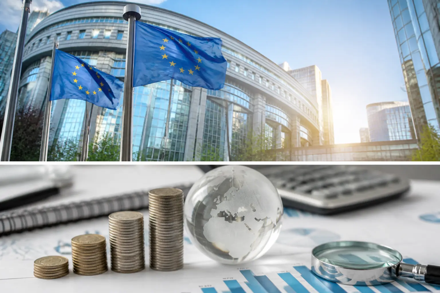 Doplnkový redakčný vizuál k článku Deficit eurozóny zostal na 3,0 %, pomer verejného dlhu vzrástol