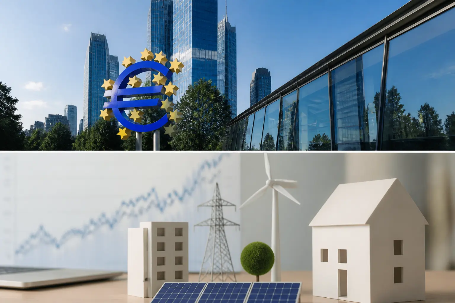 Doplnkový redakčný vizuál k článku ECB v septembri 2026: pri vyšších trhových sadzbách zohrali úlohu energie aj domáce faktory