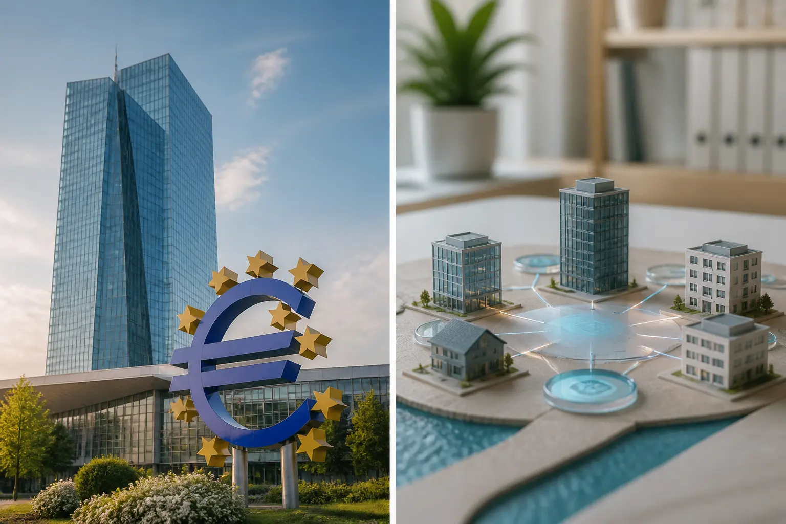 Secondary editorial visual for the article The ECB’s tokenisation plan is becoming infrastructure—not a new mortgage rate