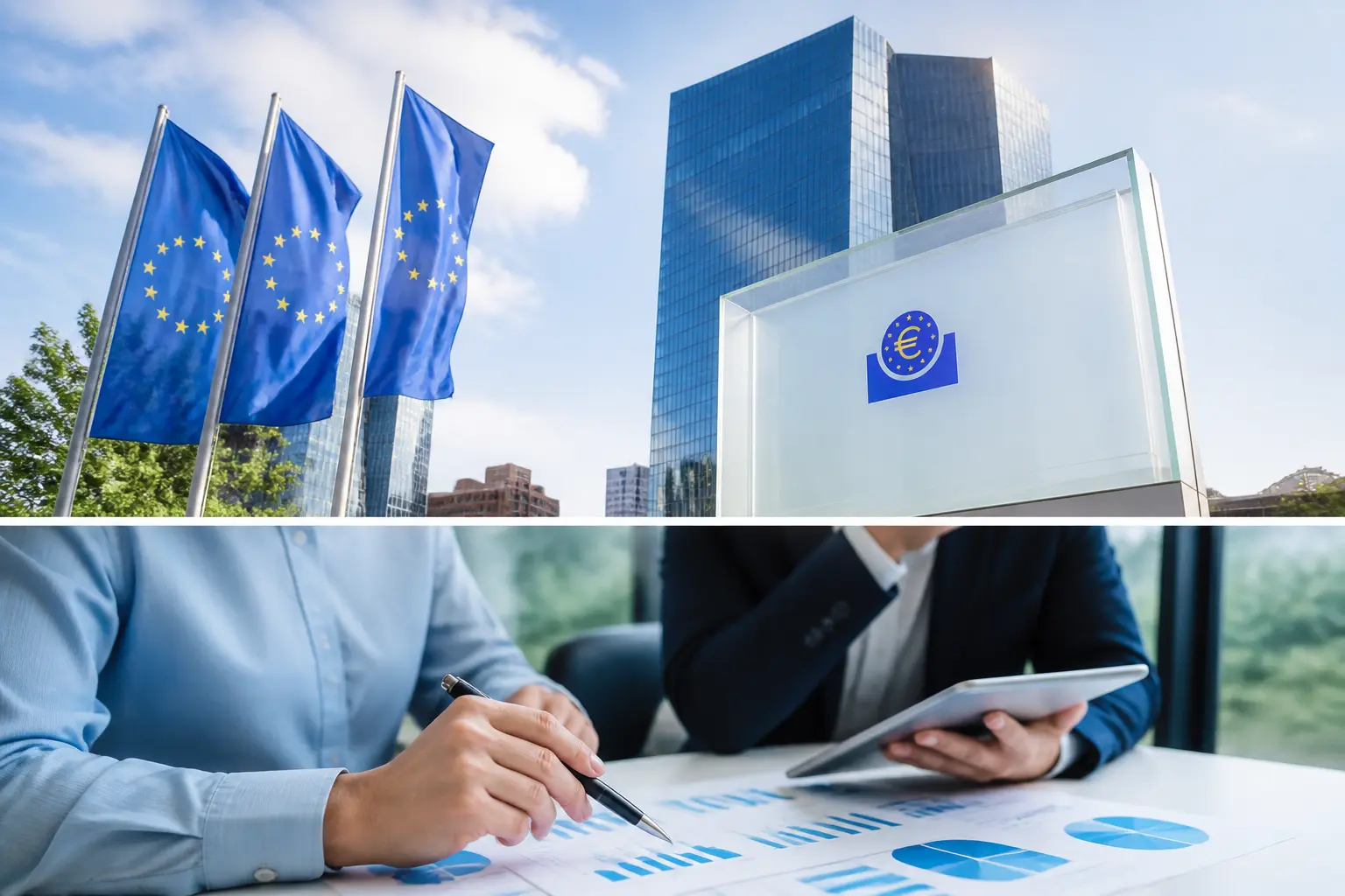 Doplnkový redakčný vizuál k článku Zasadnutie ECB 10. – 11. júna 2026: prečo trhy opäť riešili rast sadzieb