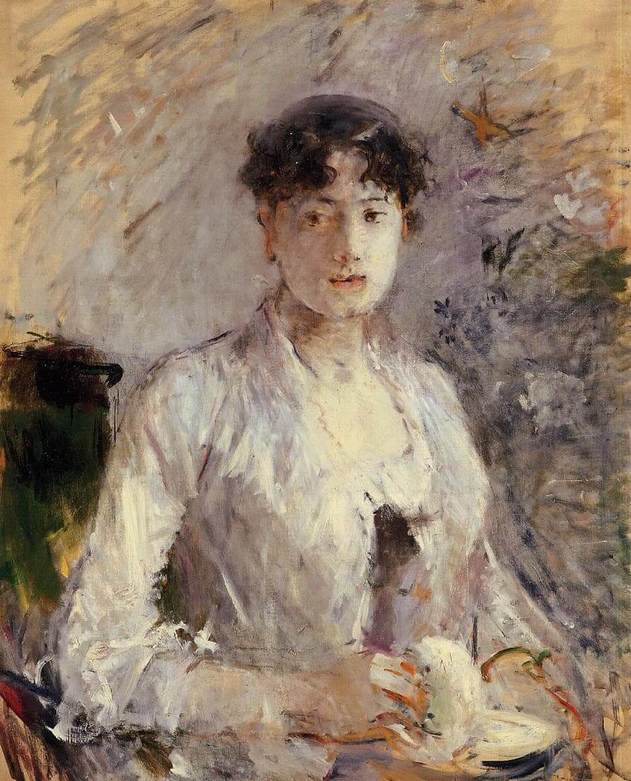Vytvořte si svůj web s bloky 3 “Mladá žena v Mauve” od Berthe Morisot
