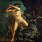 A painting by the Italian Baroque artist Guido Reni depicts the Green and Roman demigod Hercules slaying the Hydra of Lerna. This painting was completed circe 1620 and is located at the Louvre, Paris.