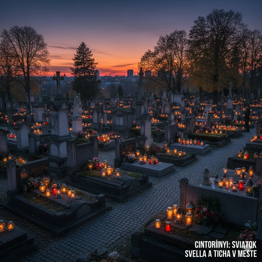 Cintoríny: sviatok svetla a ticha v meste