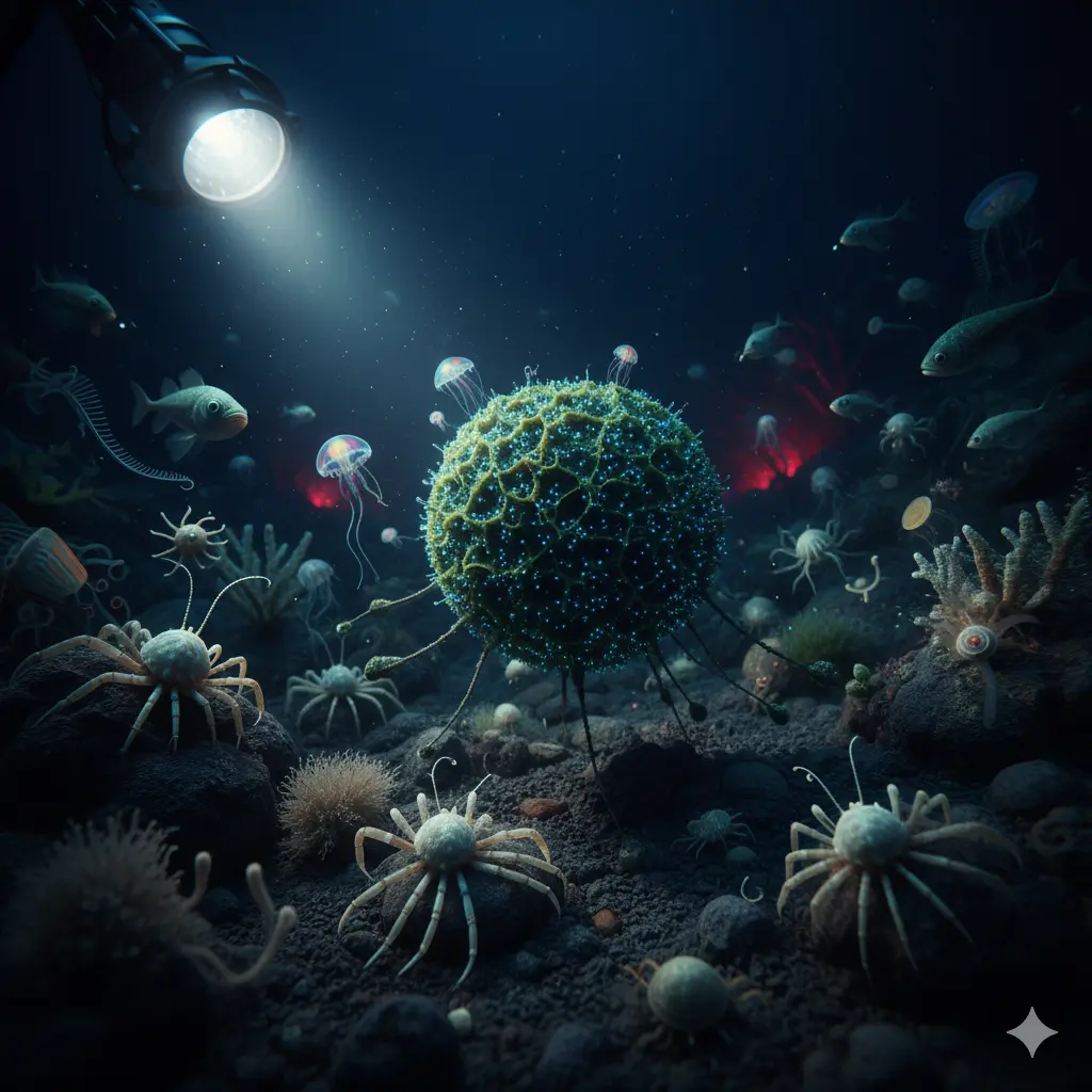 „Death-ball“ špongia a 30 nových hlbokomorských druhov: príbeh z konca sveta